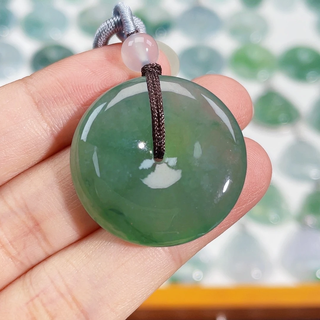 颈饰未镶嵌翡翠吊坠