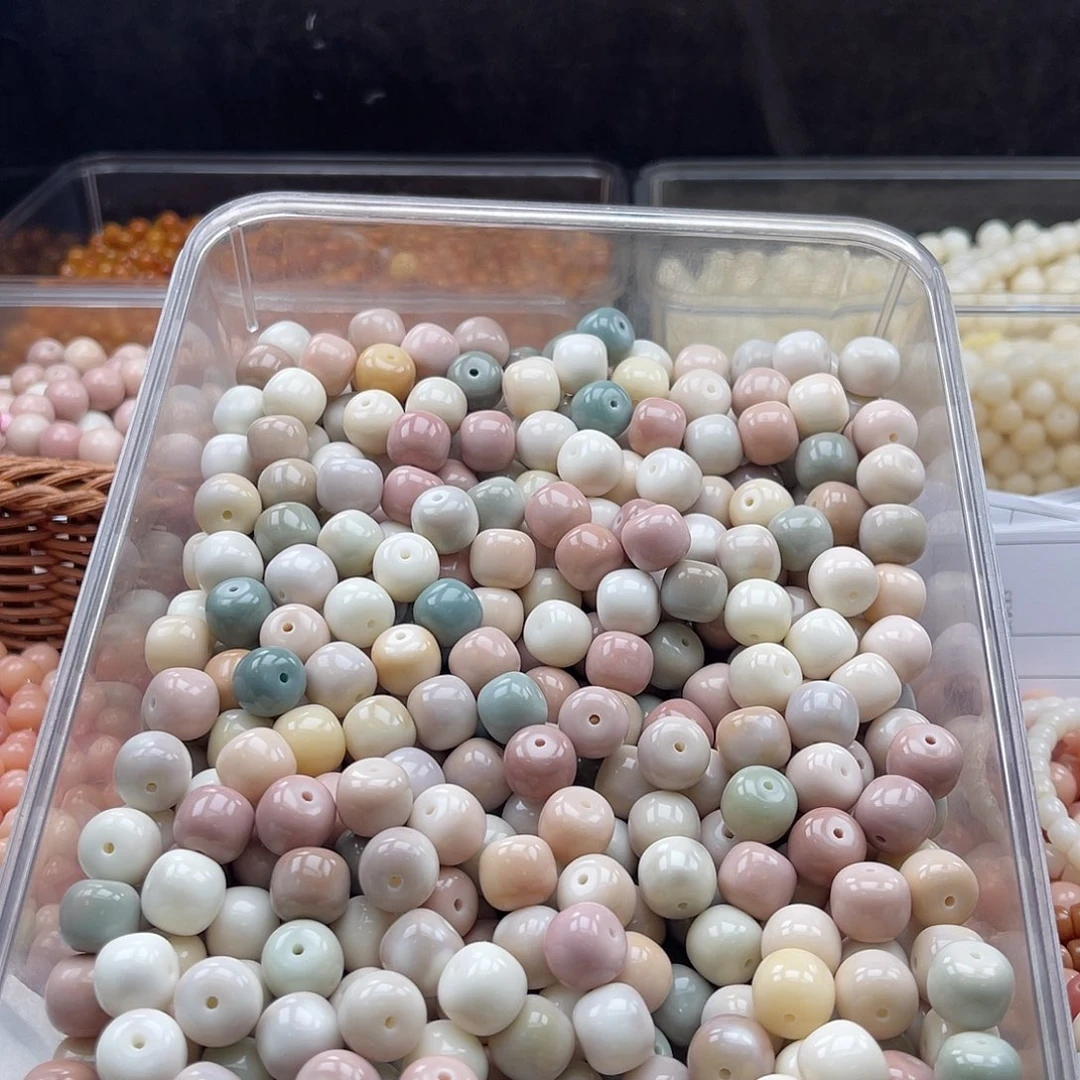 白玉菩提吊坠c13mm/50+10颗