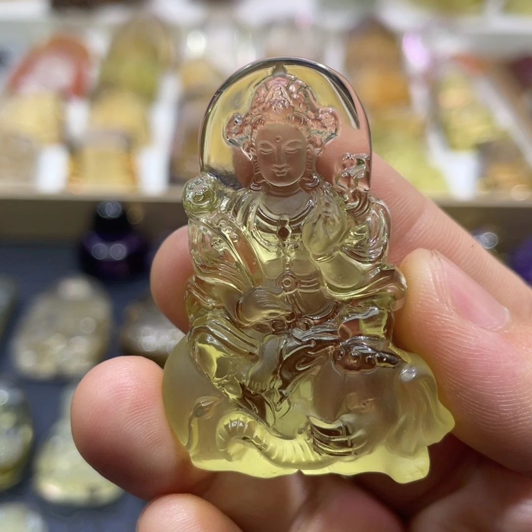 水晶颈饰未镶嵌定制