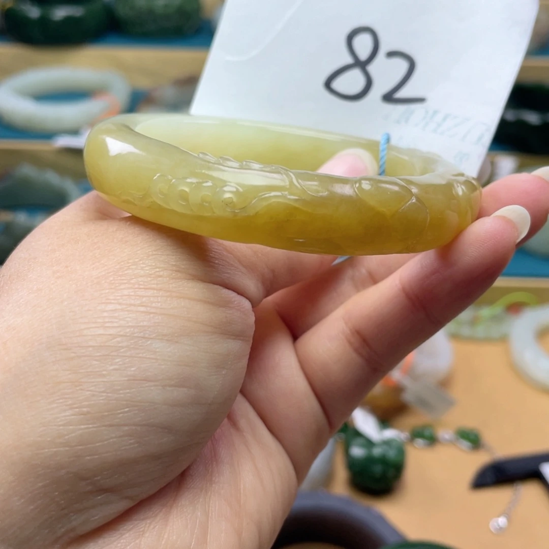 未镶嵌手镯和田玉圈口58