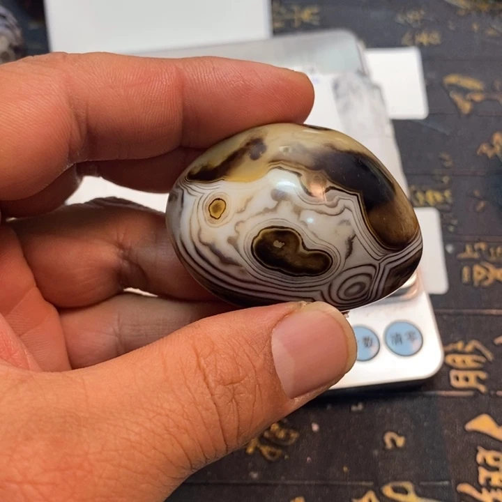 玛瑙/玉髓珠宝奇石未镶嵌冰*然