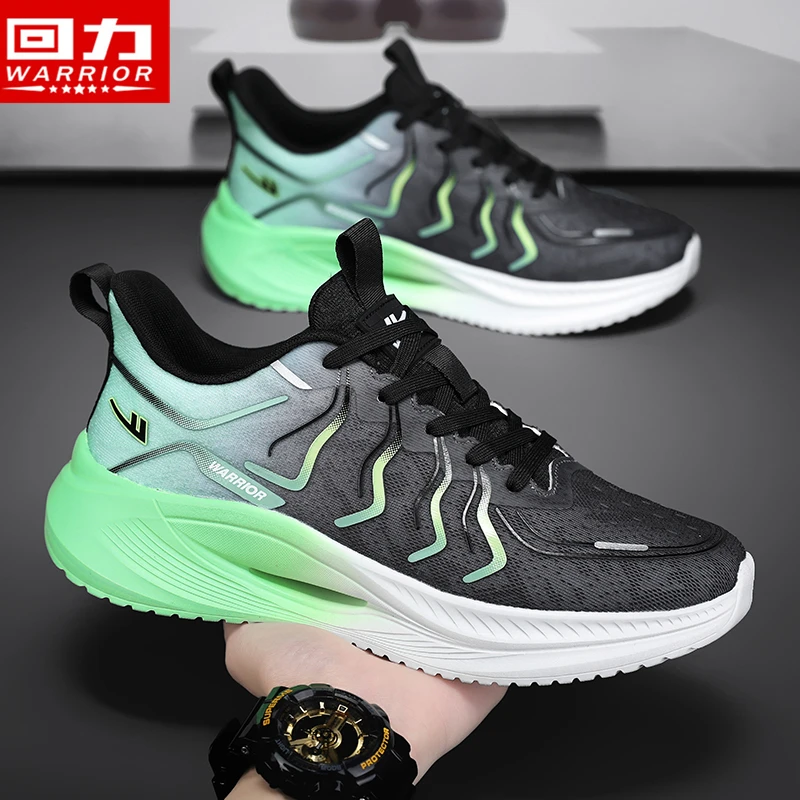 回力男鞋运动鞋2025夏季百搭轻便减震透气飞织网鞋跑步鞋子男款