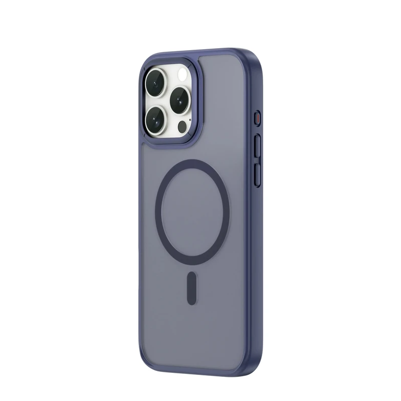 wiwu吉玛仕IP16promax手机壳磁吸防摔保护金属摄像头磁吸肤感