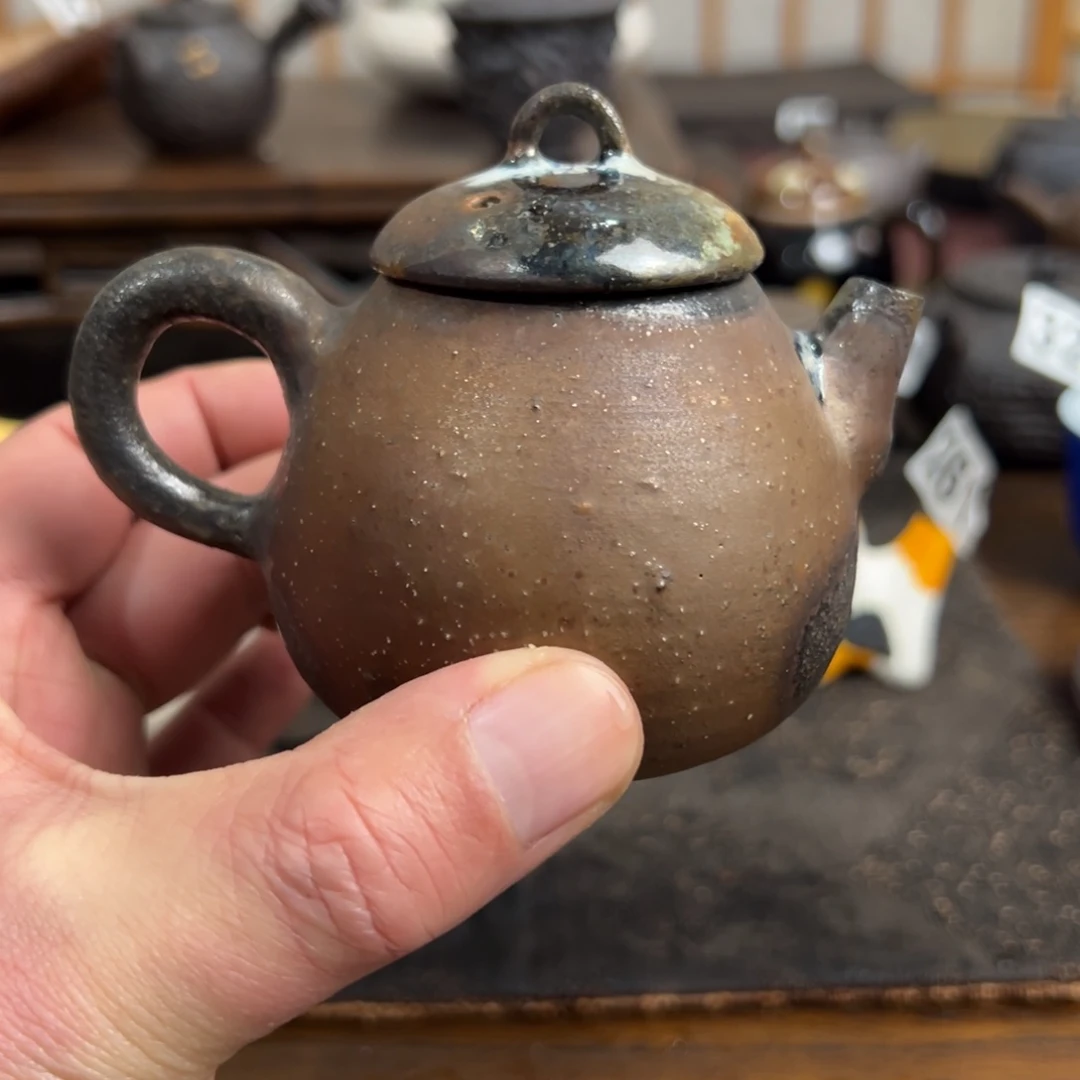 336柴烧手工壶120容量