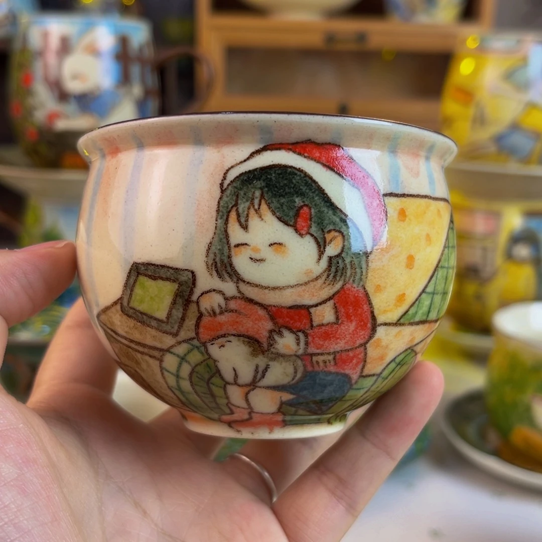 【闪购商品】摆件桃园山房原创手绘作品