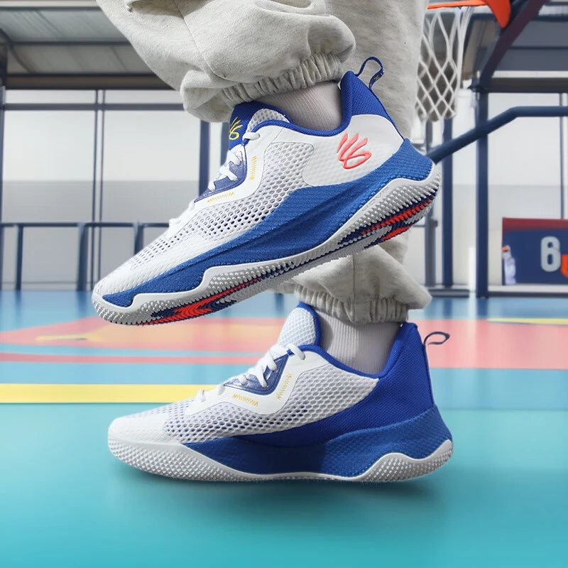 Under Armour/安德玛篮球鞋男 简约缓震舒适轻便透气实战运动鞋