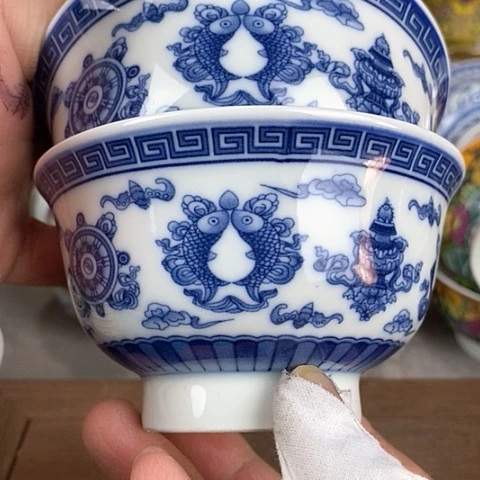 景德镇陶瓷藏式茶碗