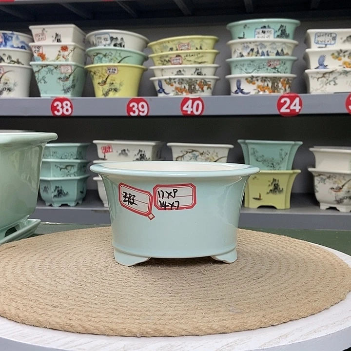 紫砂宜兴紫砂花盆