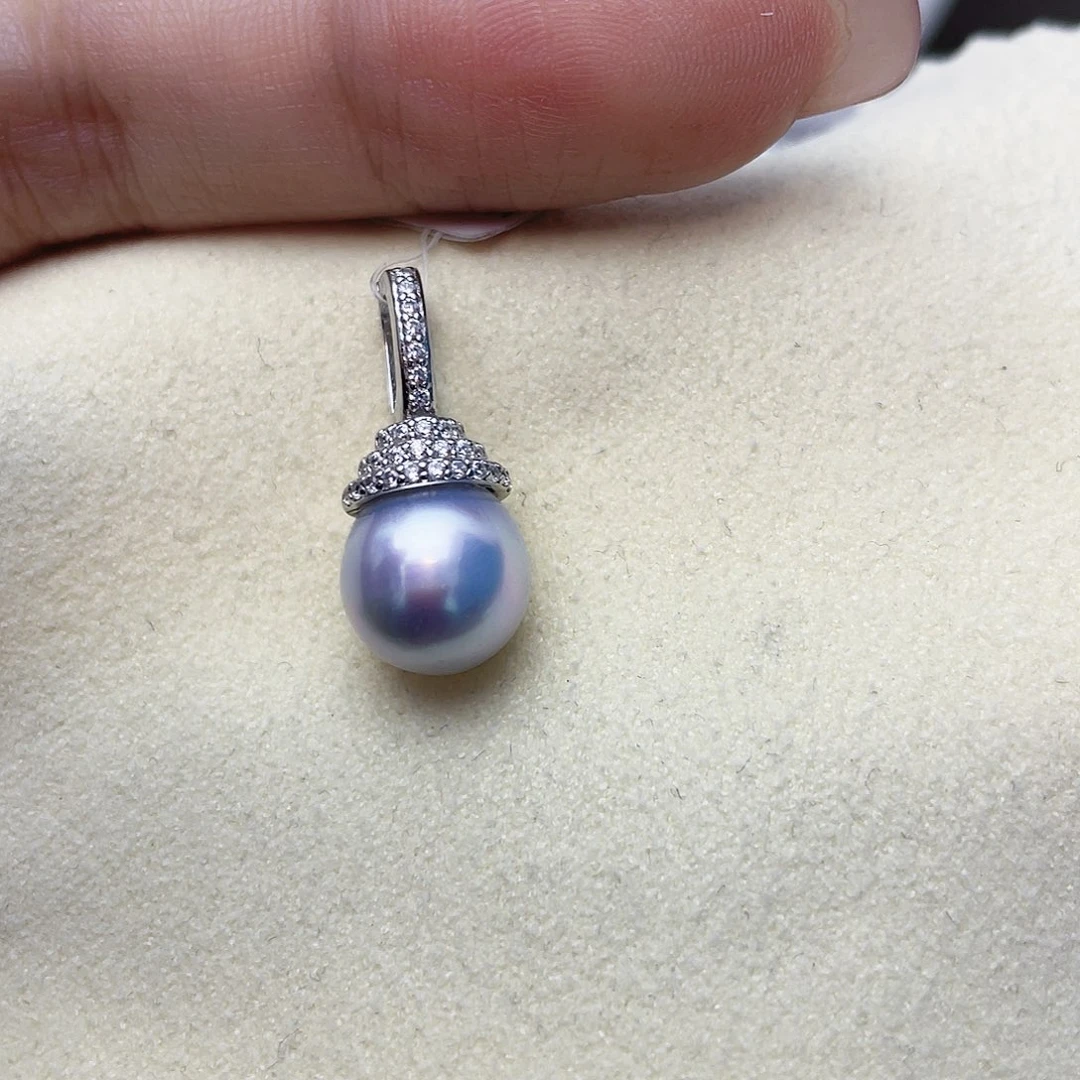 颈饰海水珍珠银S925镶嵌w92