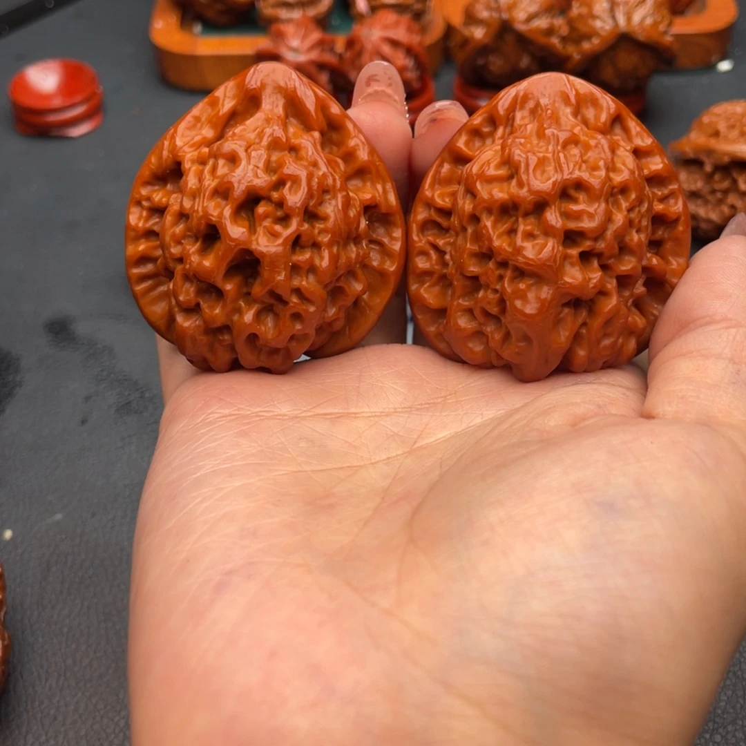 文玩核桃把件官帽