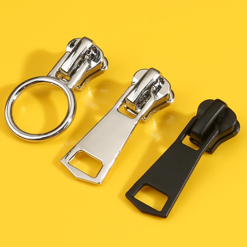 衣服外套拉锁头万能通用羽绒服拉链扣金属拉头替换神器拉链头配件