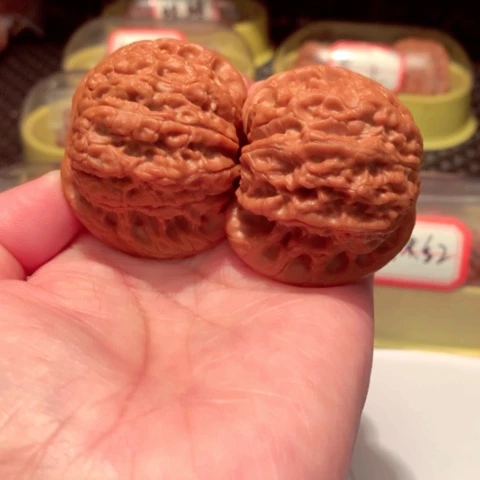 吊坠文玩核桃45雪麒麟