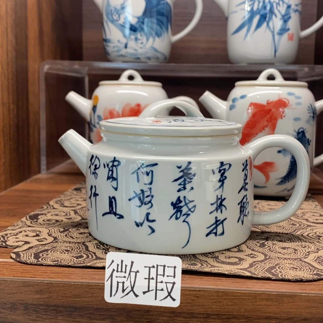 釉下彩手工绘制手工绘制