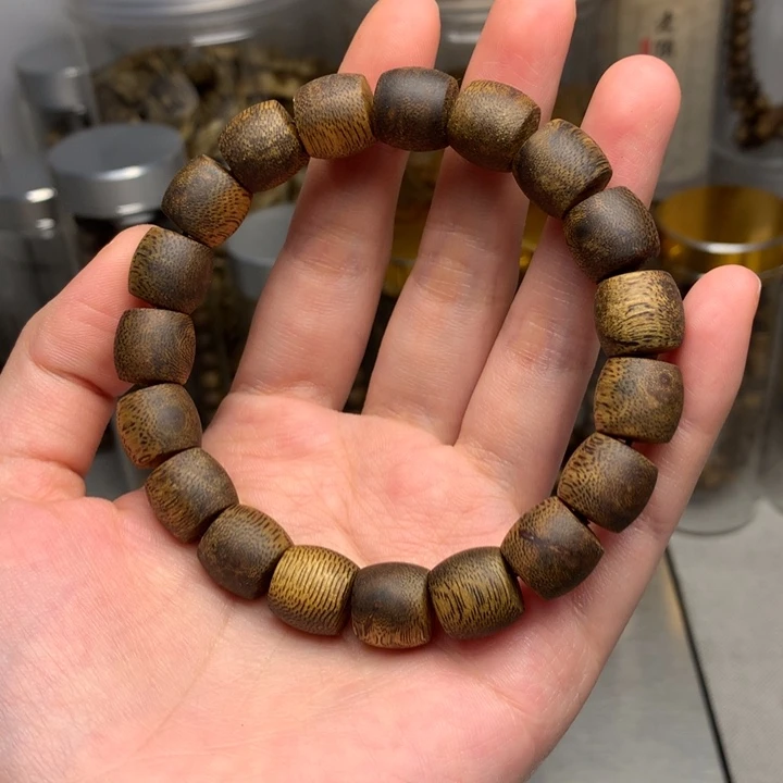 沉香沉香碎屑沉香奇楠单圈卡11保12克+