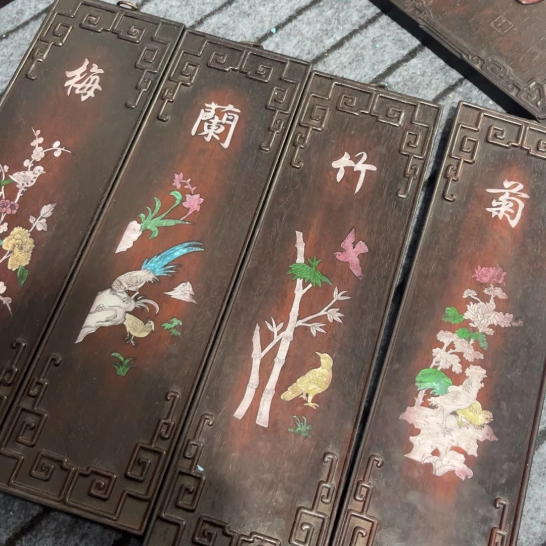 木非洲紫檀木雕牌匾挂匾