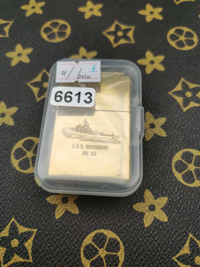 Zippo打火机回血01实心铜军机-6613