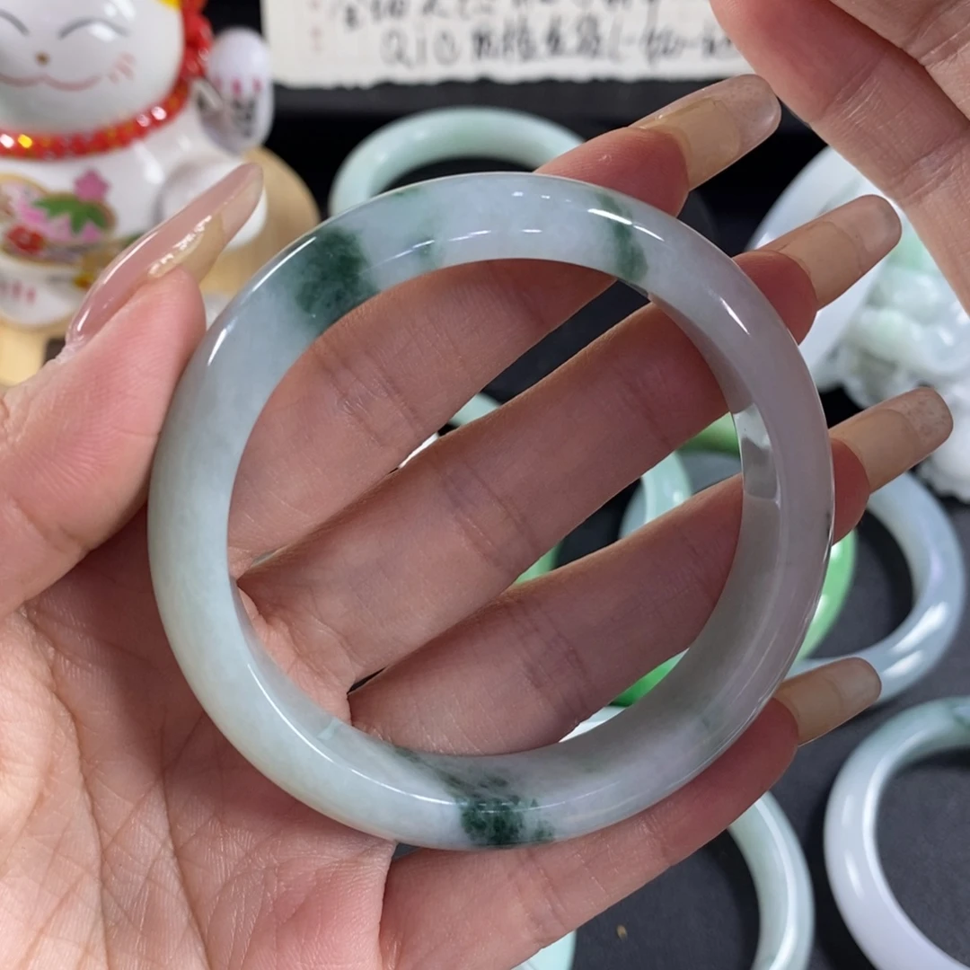 .***e未镶嵌手镯翡翠天然翡翠手镯55