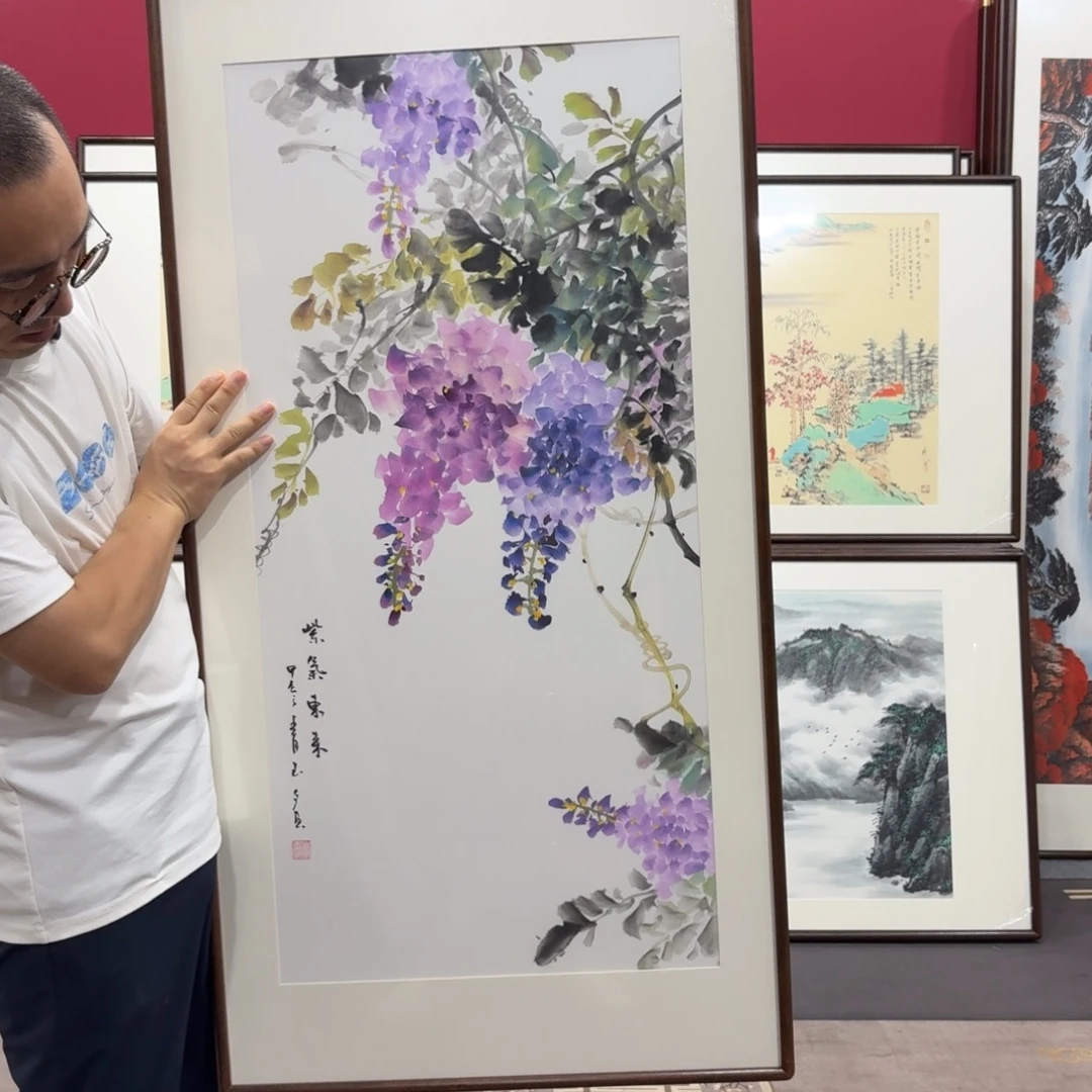 国画带框120/60尺寸