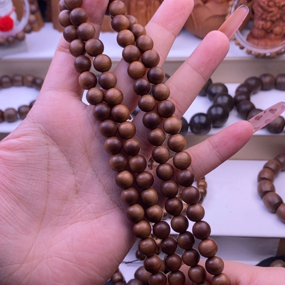 檀香木手串/手链08红肉奶香微瑕开播福利