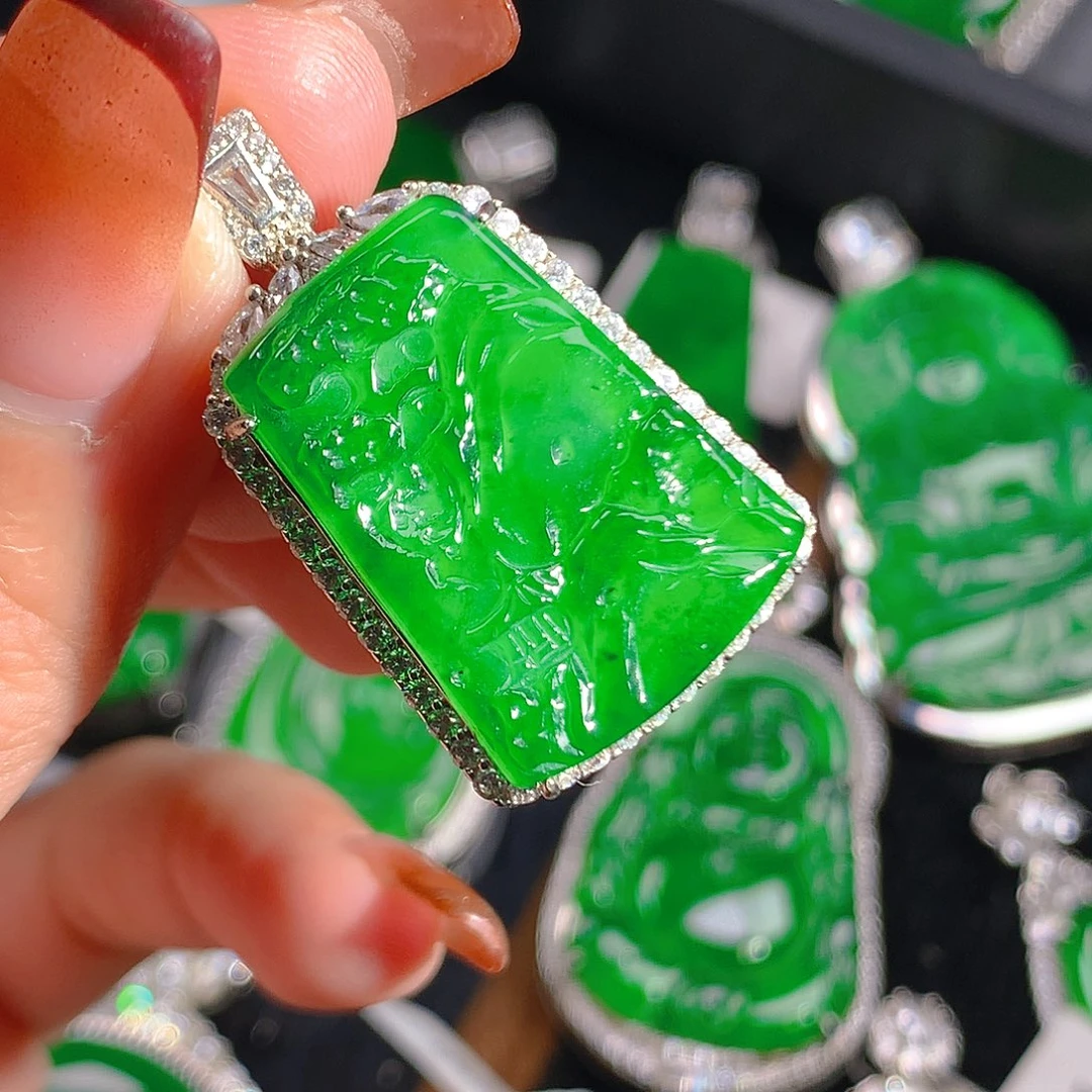 翡翠吊坠(不含链)未镶嵌