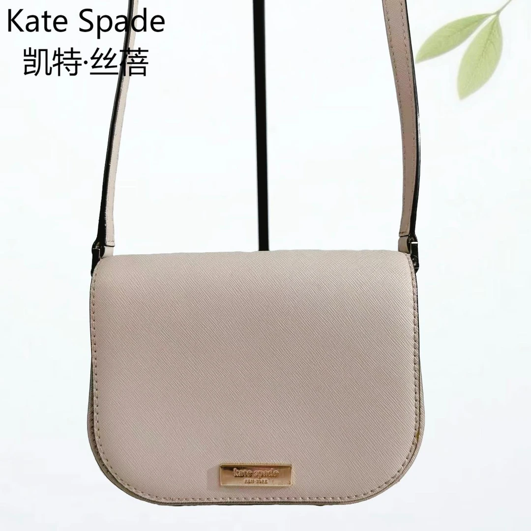 95新 Kate spade/凯特丝蓓 白金斜挎包G25804352底长18X14