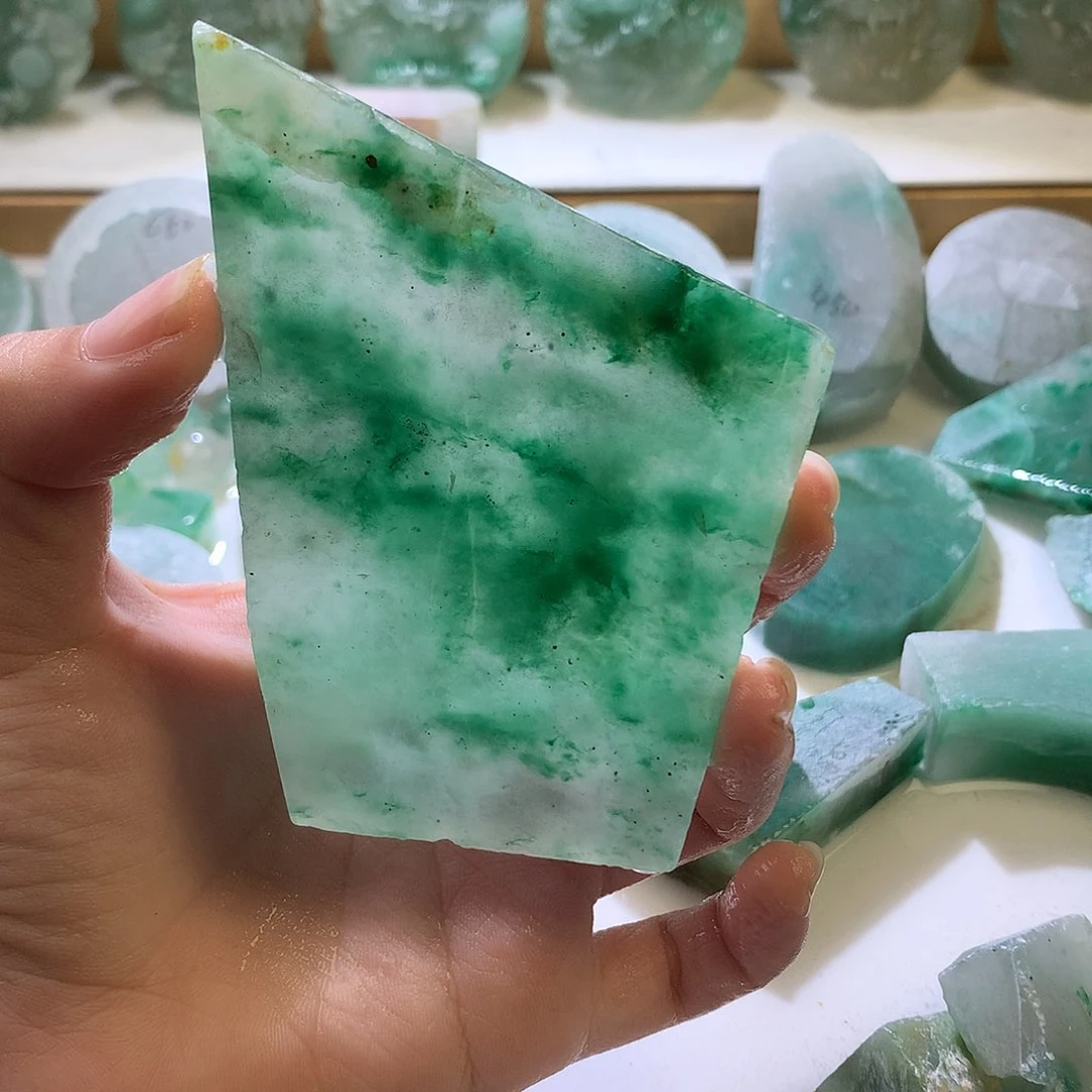 石英质玉未镶嵌珠宝半成品