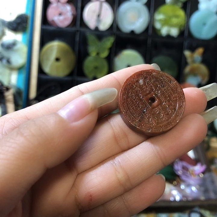 未镶嵌岫玉岫玉挂件
