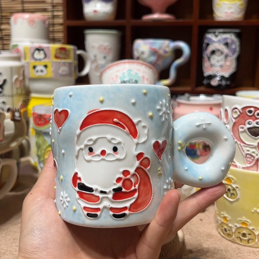 摆件景德镇陶瓷马克杯