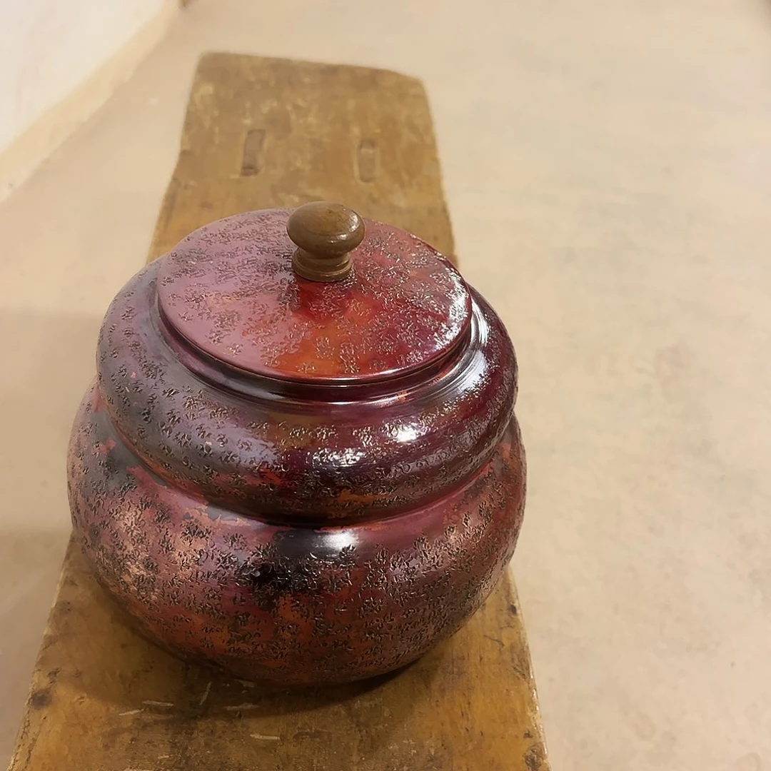 葫芦茶叶罐手工锻打工艺