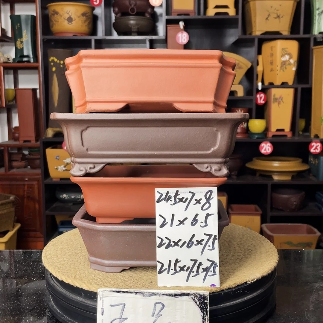 紫砂D-婉秋紫砂花盆