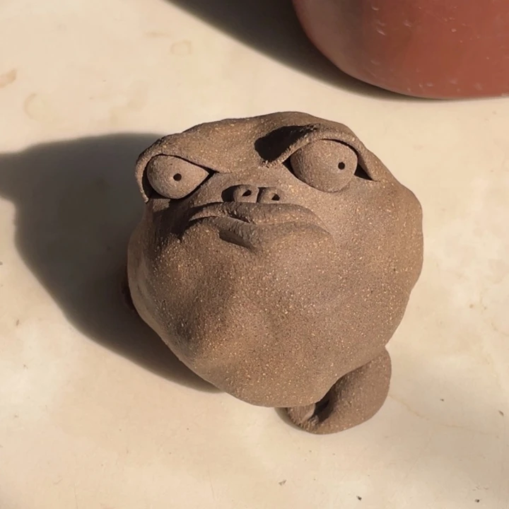 紫砂茶宠手工紫砂