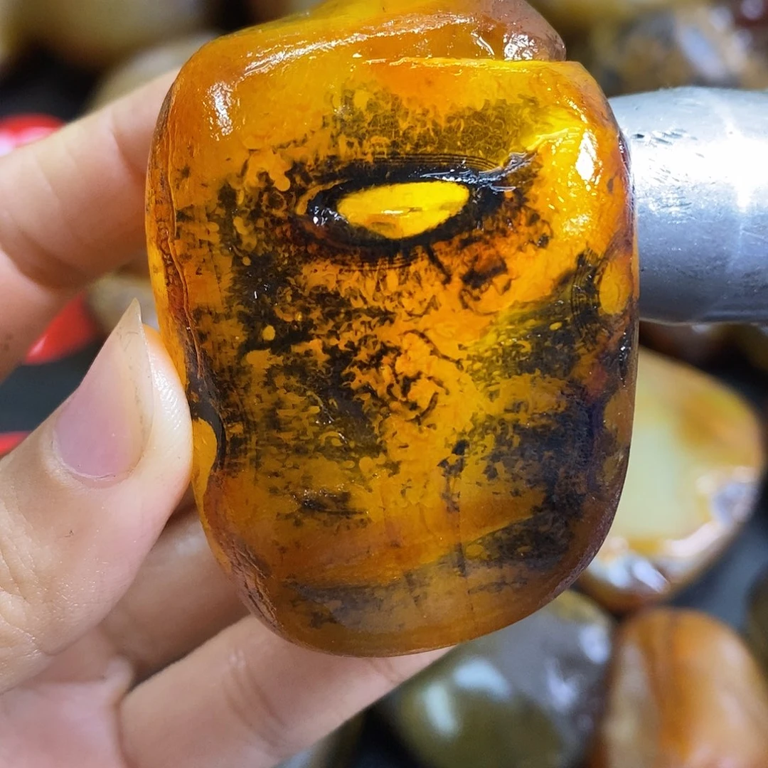 玛瑙/玉髓未镶嵌手把件