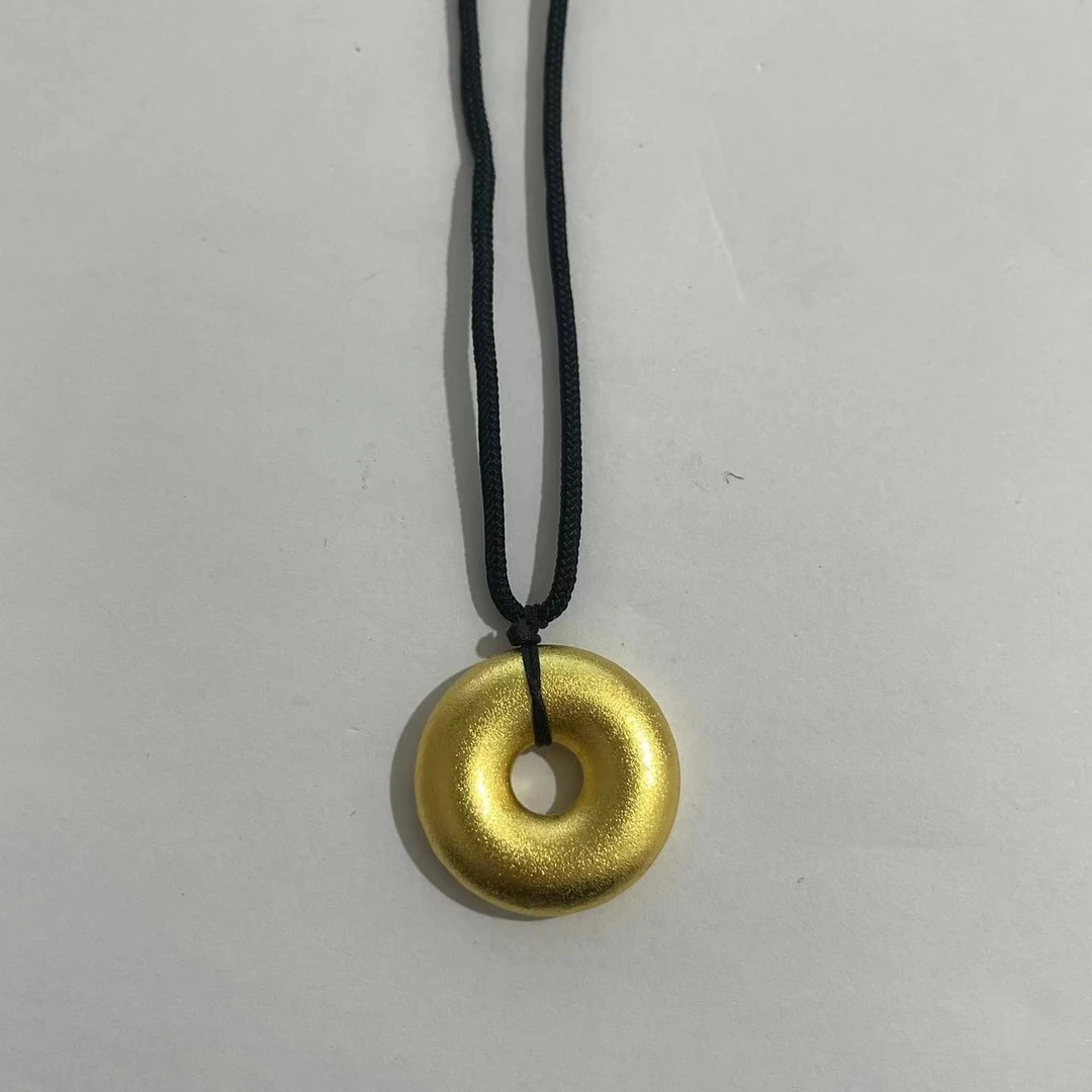 臻选吊坠 经典百搭设计金色吊坠DA113