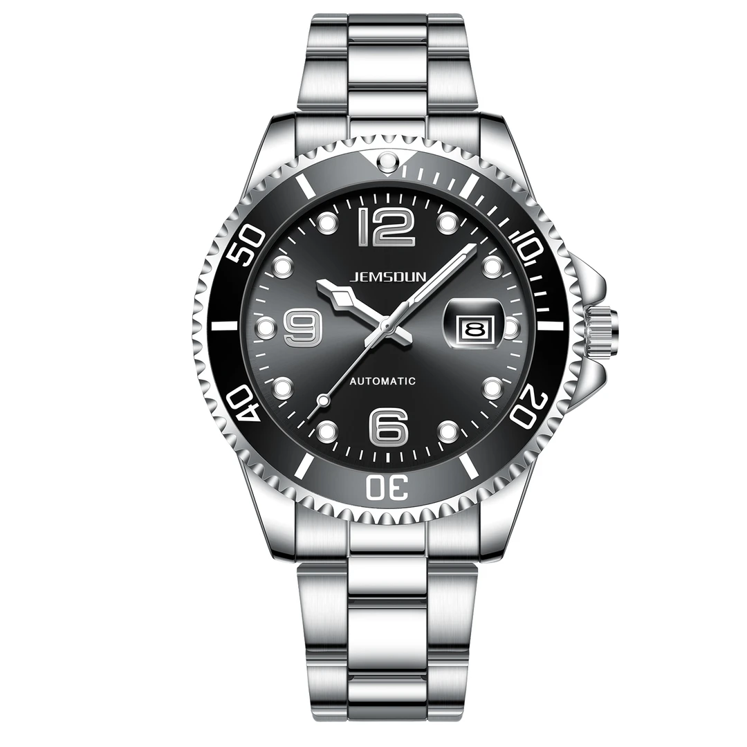 【云仓专柜】经典黑面腕表时尚夜光防水百搭简约潮流手表JSD1830