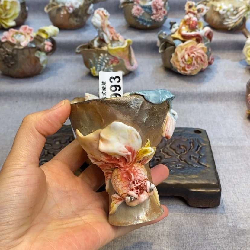 【闪购商品】纯手工纯柴烧精品茶具爱****993