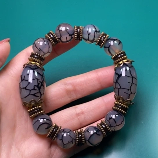 玛瑙/玉髓未镶嵌手链