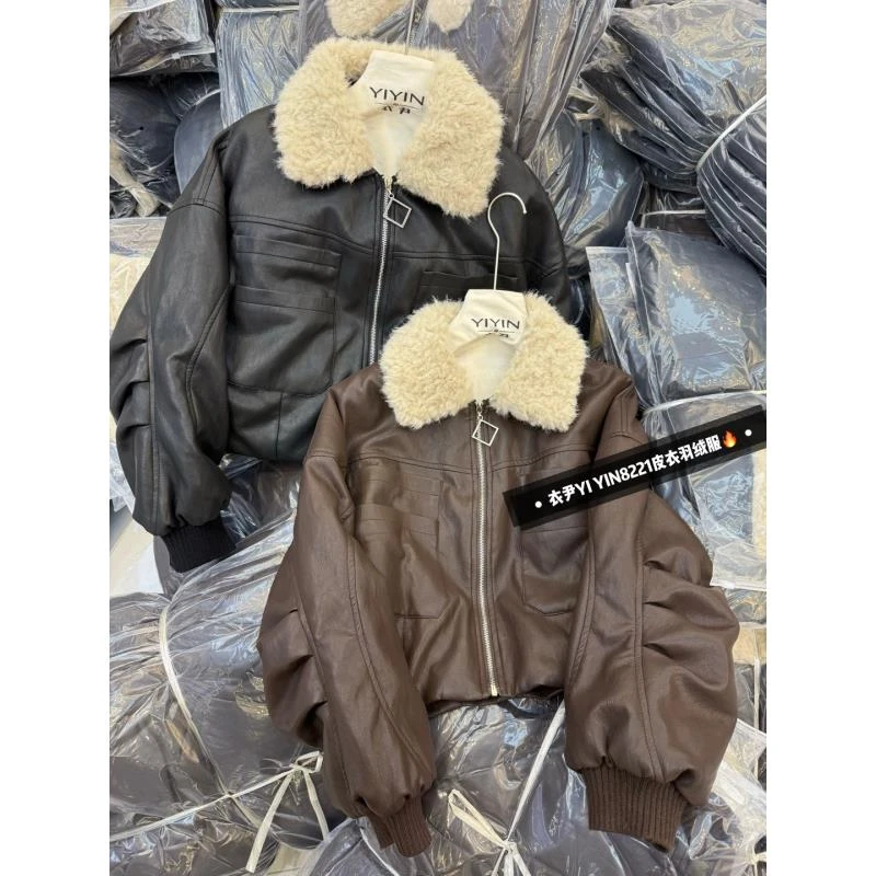 8221款百搭羽绒服   户外羽绒衣   欧