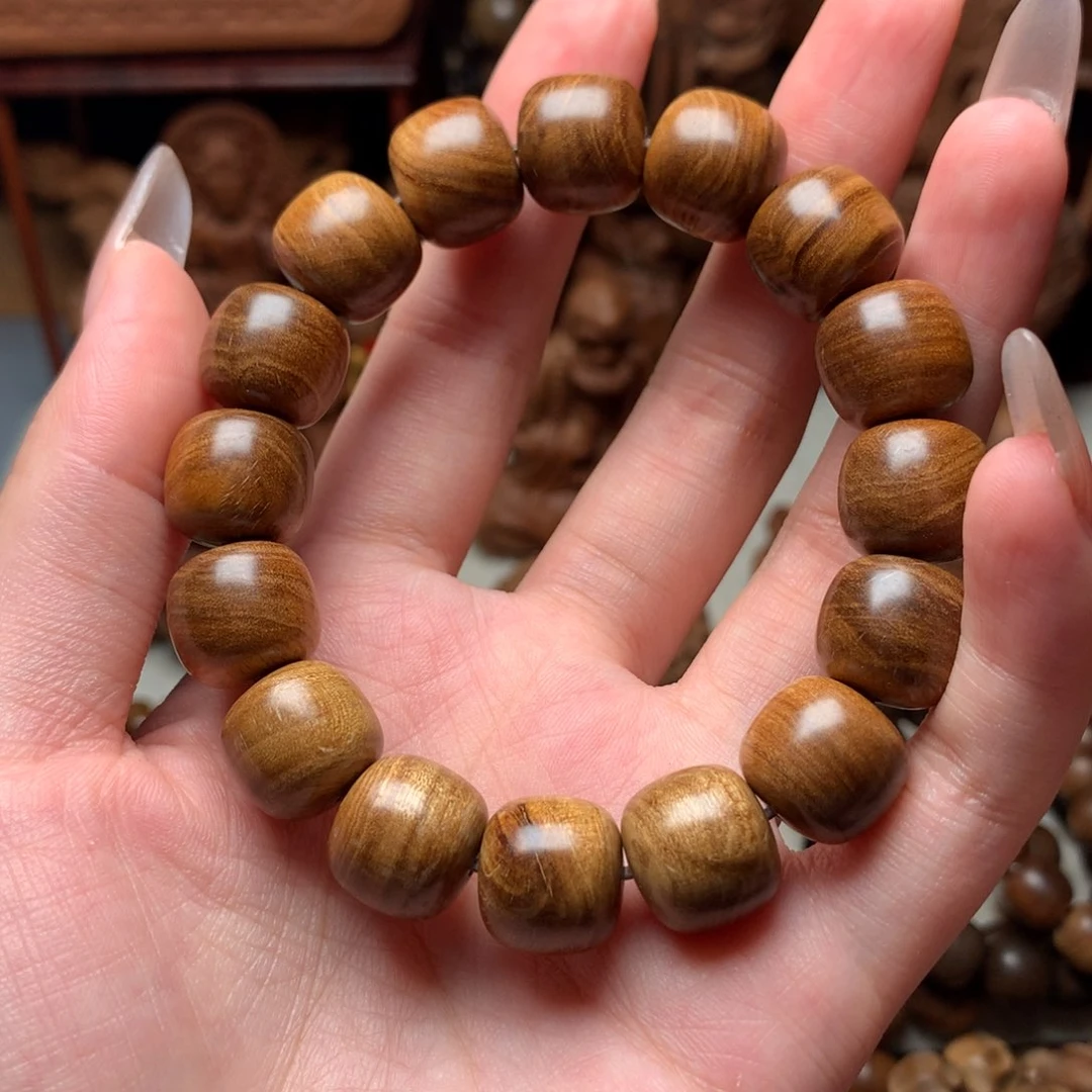 檀香木手串/手链老山檀香1314药香沉水瑕疵