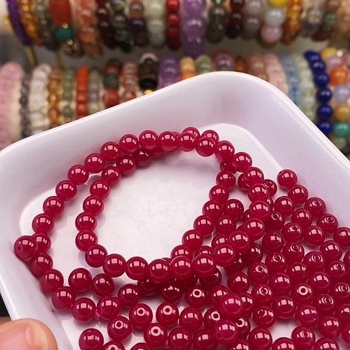 未镶嵌30个红宝石卡6玛瑙/玉髓