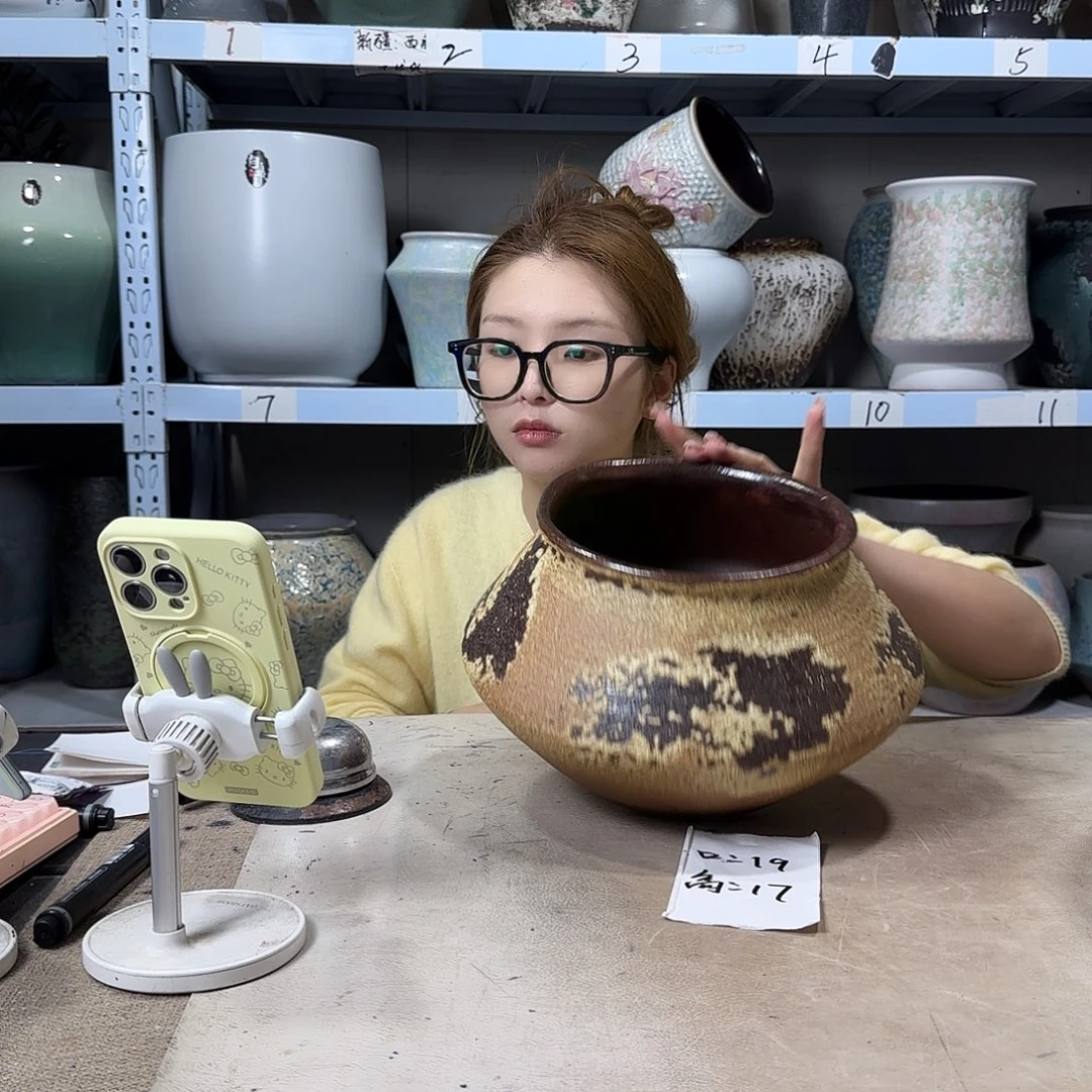 19@17 紫砂花盆尺寸