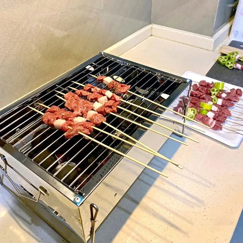 304不锈钢户外烧烤架