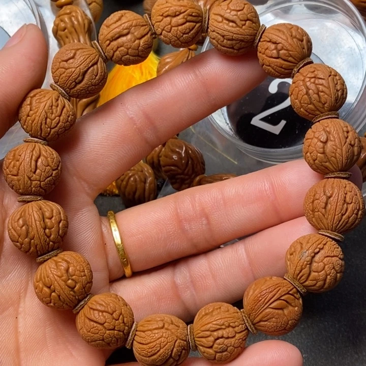 吊坠桃核陕西秦岭山桃核15