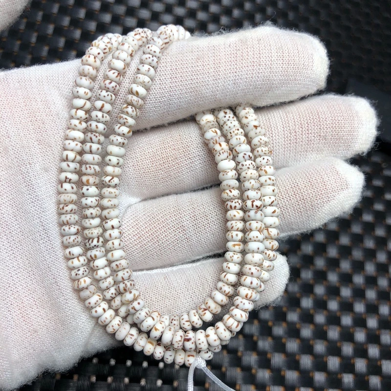 无品牌麦菩提0533迷你星月5×3脖挂手机挂链隔珠隔片220颗以上