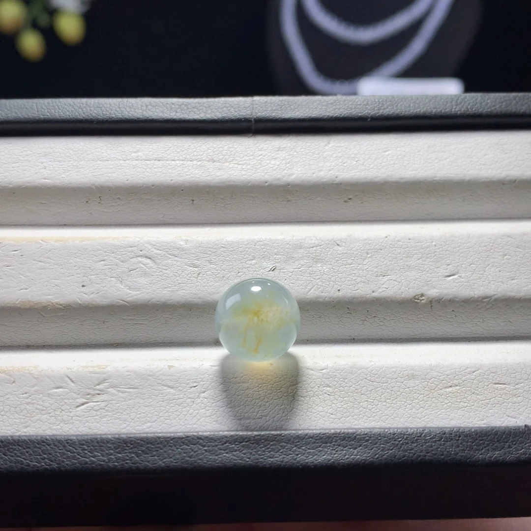 翡翠未镶嵌手串卡11桂花糕