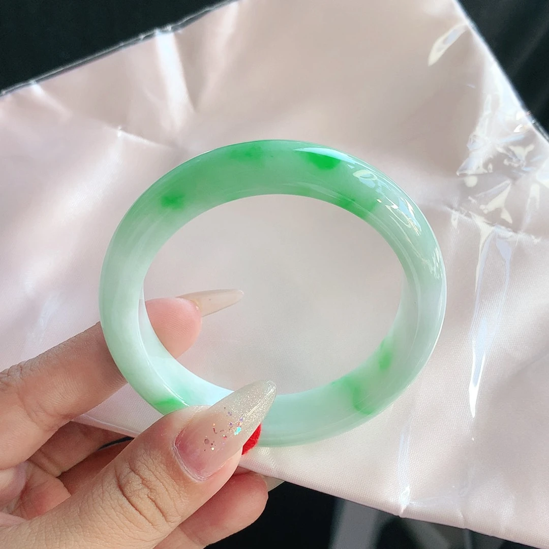 未镶嵌手镯翡翠55圈1871