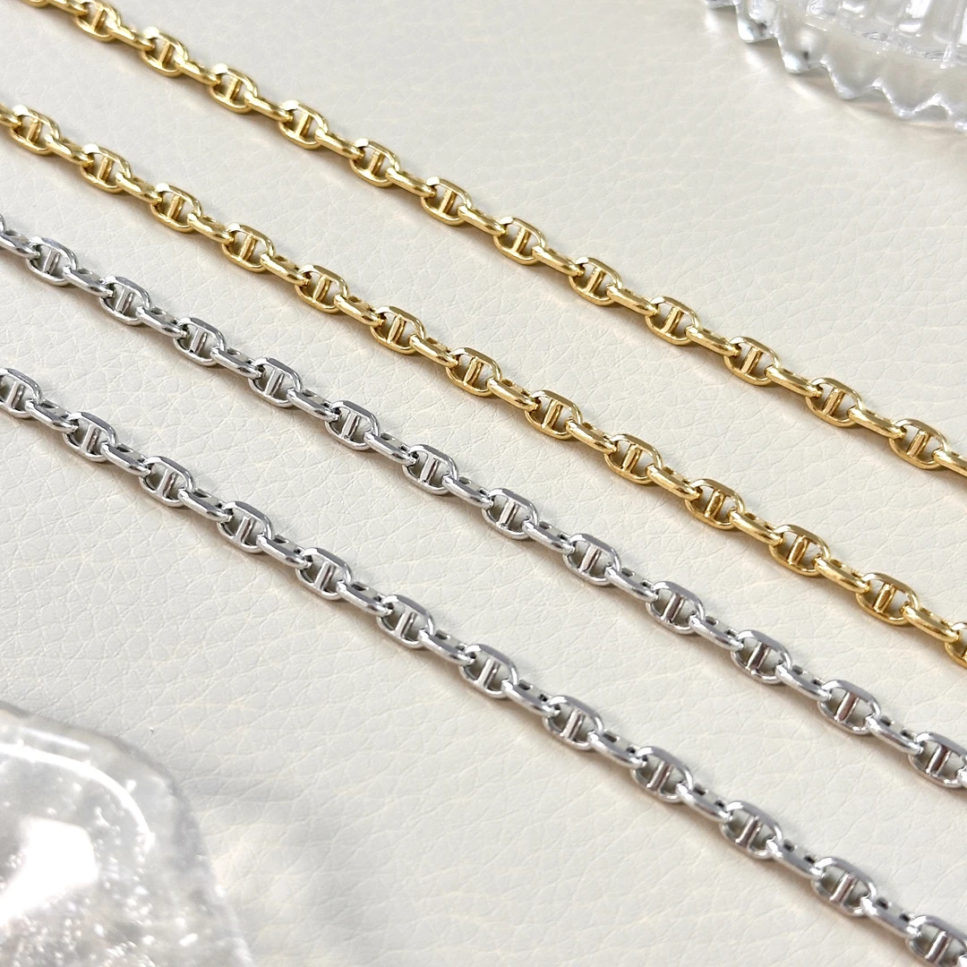 [美控MK]18K金猪鼻子项链/意大利精工版/多样性发其一