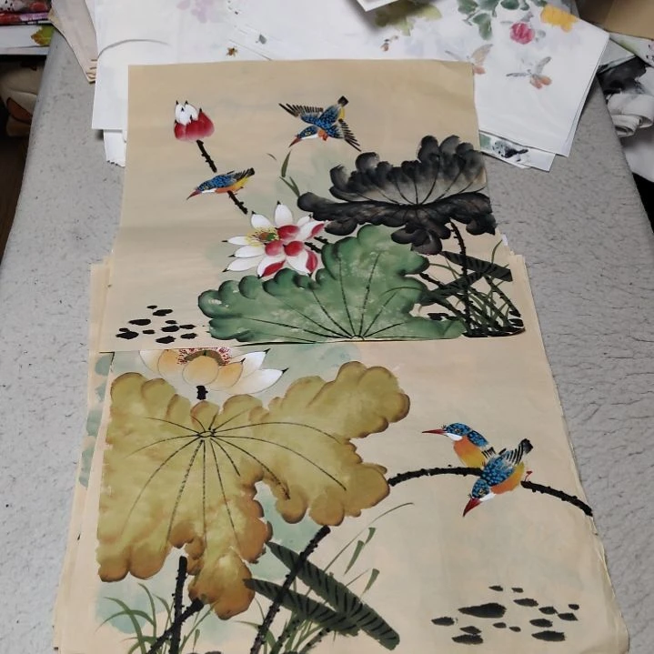 水***南国画国画花鸟花鸟花鸟
