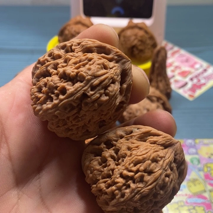 文玩核桃吊坠福*门41.5全品南疆石福利