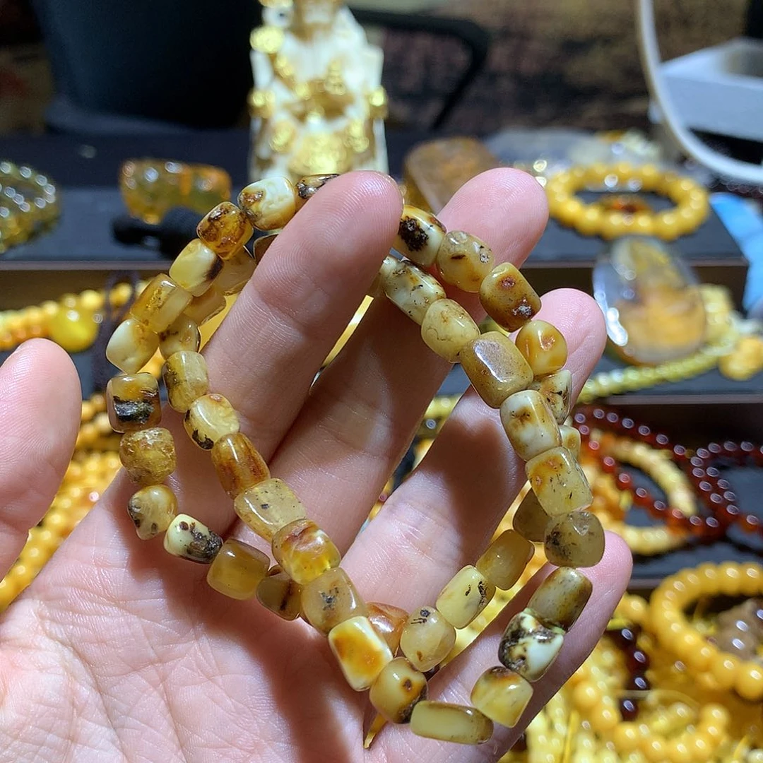 未镶嵌琥珀珠宝奇石多样性发其一