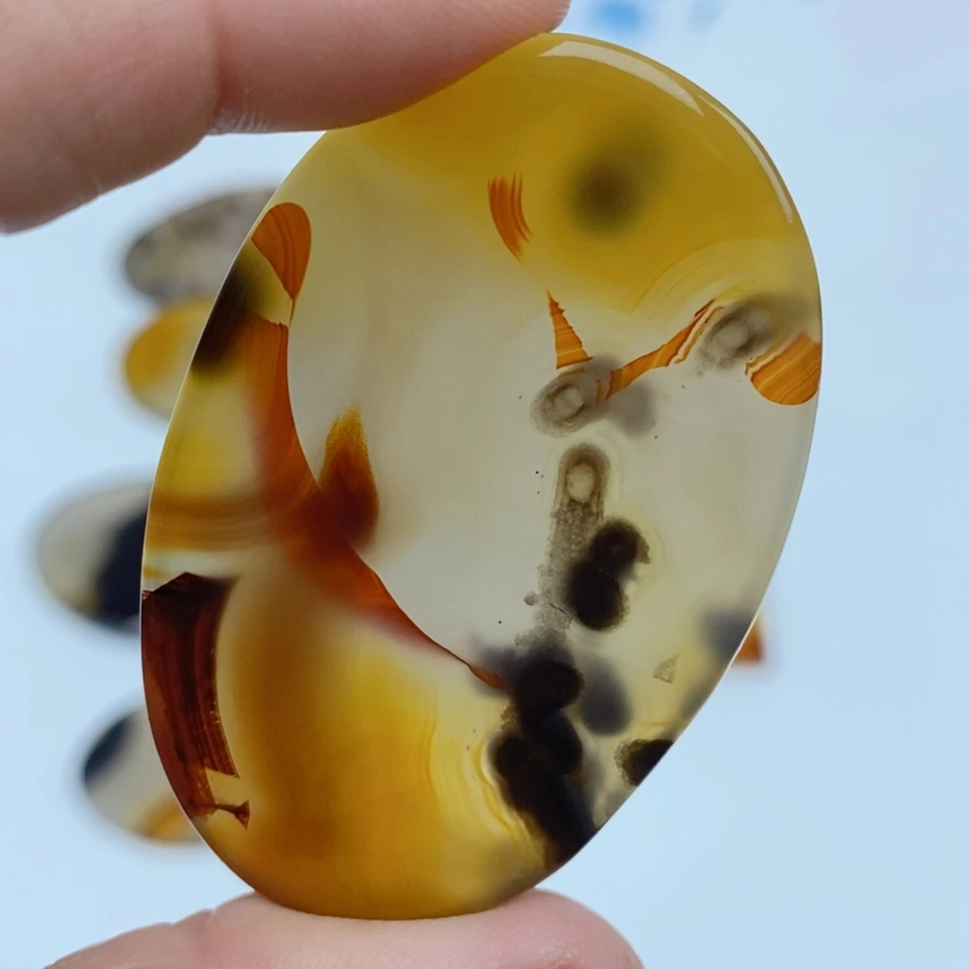 玛瑙/玉髓未镶嵌珠宝半成品